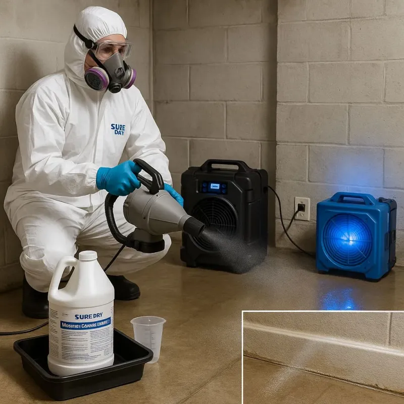 Sanitization and Odor Removal process in Conover, NC