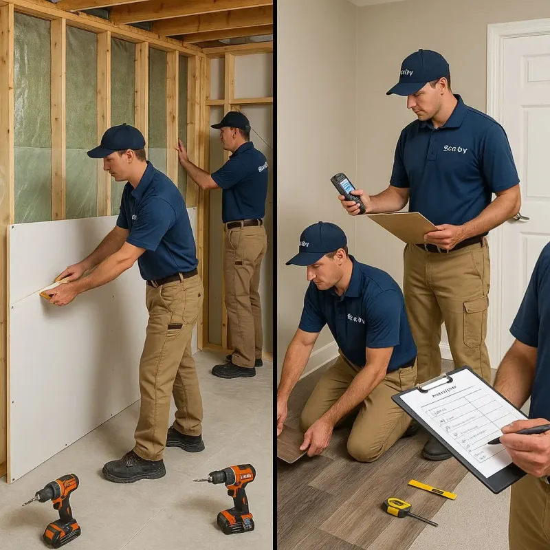 Repairs and Reconstruction process in Conover, NC